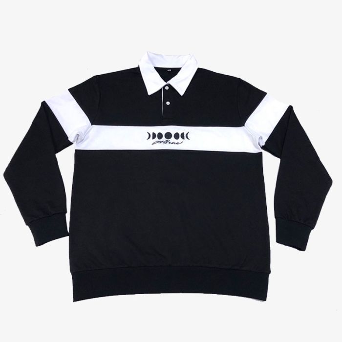 Sudadera All Moonphases LS Player Polo. Color: Negro

