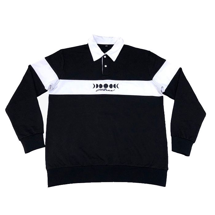 Sudadera All Moonphases LS Player Polo. Color: Negro
