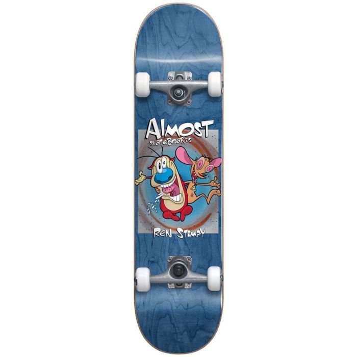 Completo Almost Ren & Stimpy Boxed Premium. 8.0" x 31.60". Color: Azul. (Unidad)