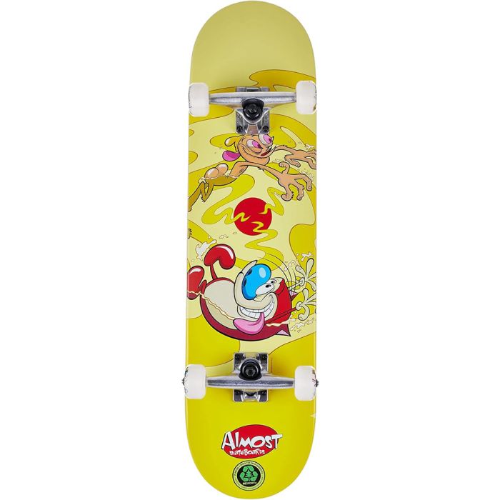 Completo Almost Ren & Stimpy Drain First Push. 8.0" x 31.60". Color: Amarillo. (Unidad)