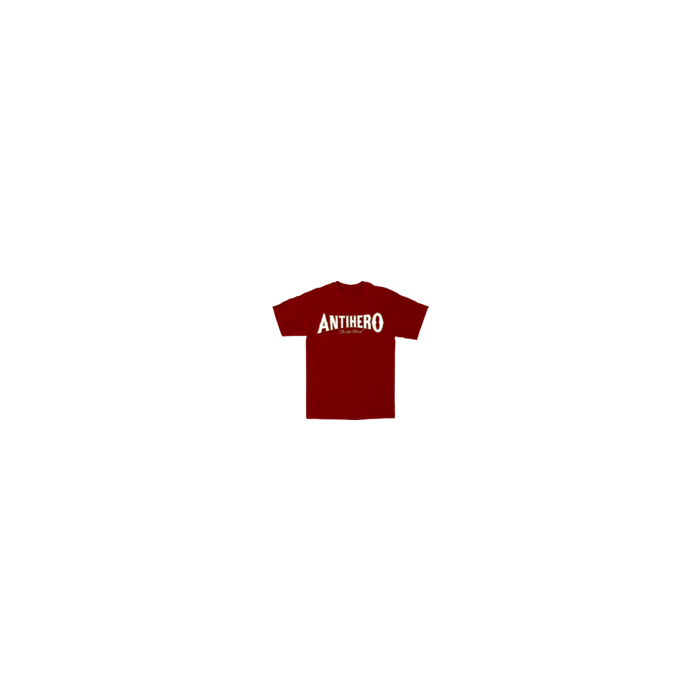 Camiseta Antihero Its The Wood. Color: Rojo Cardenal