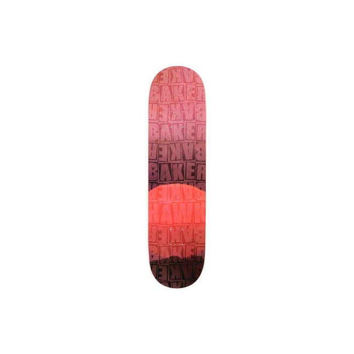 Skateboard deck Baker Riley Hawk Pile Red 8.125" x 31.50". 14.25" W.B: