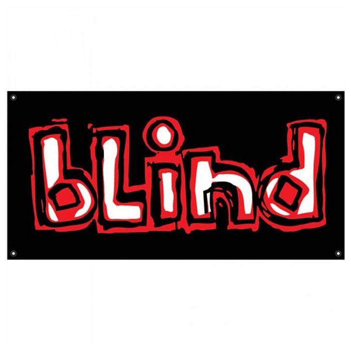 Pancarta Blind OG Logo. 75cm x 150cm. Hecho en rafia. (Unidad)