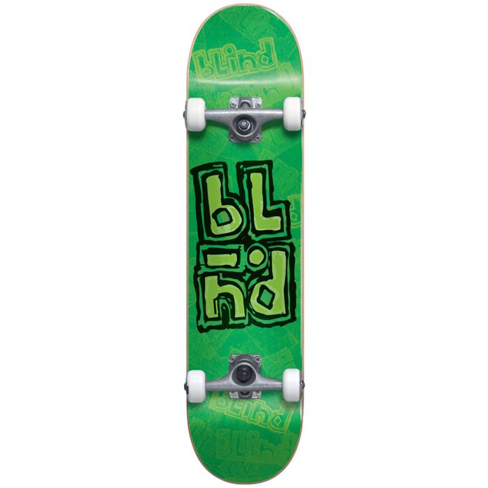 Blind Complete OG Stacked Stamp. 8.0". Green. (Unidad)