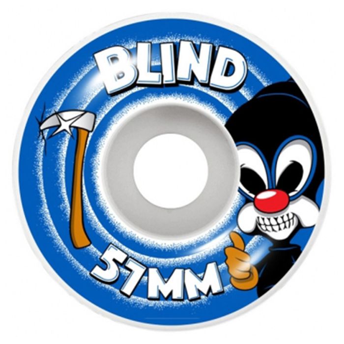 Ruedas Blind Reaper Impersonator 51mm 99a. Color: Blanco 