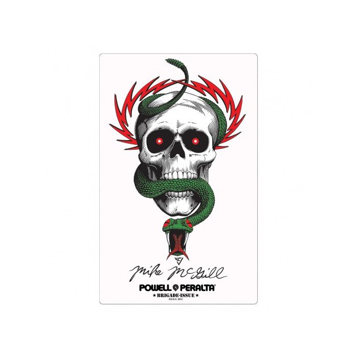 Adhesivo Bones Brigade McGill Skull & Snake Sticker 6" x 3.375" 