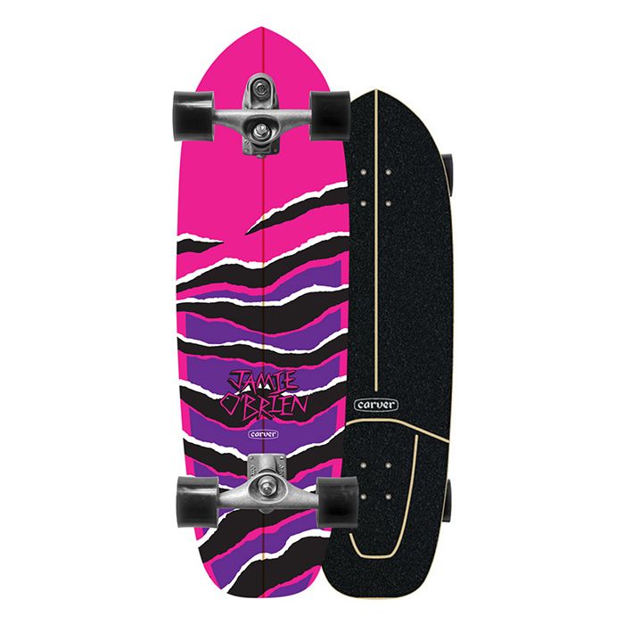 Surf Skate Completo Jamie O'Brien. J.O.B. Pink Tiger Lenny Dragon. 10.25" x 33.5". WB. 17.5". (Unidad)