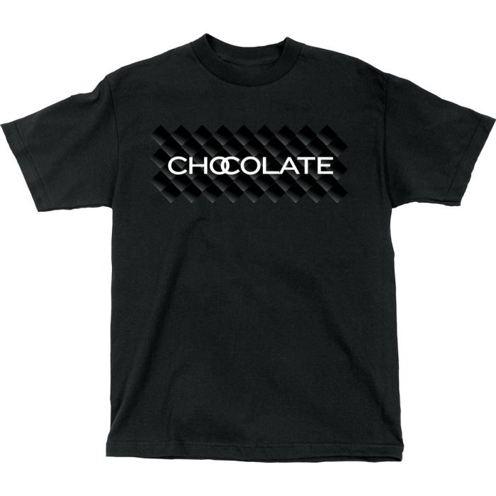 Camiseta de manga corta Chocolate Skateboards Rodeo Drive. Color: Negro