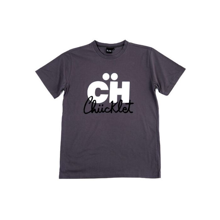 Camiseta de manga corta Logo Ch Grey. Color: Gris. 