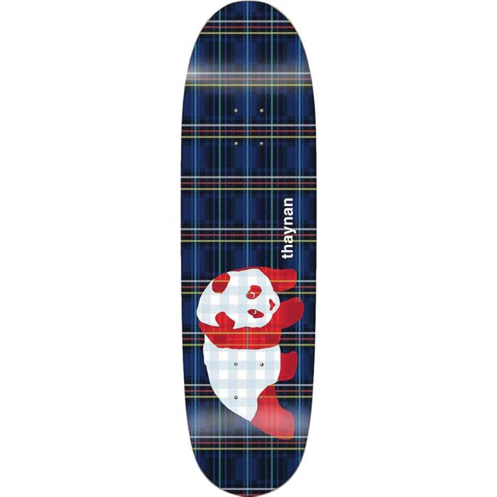 Tabla de monopatin Enjoi Thaynan Costa Panda Plaid Super Sap R7 8.75" x 31.75" (Unidad) c