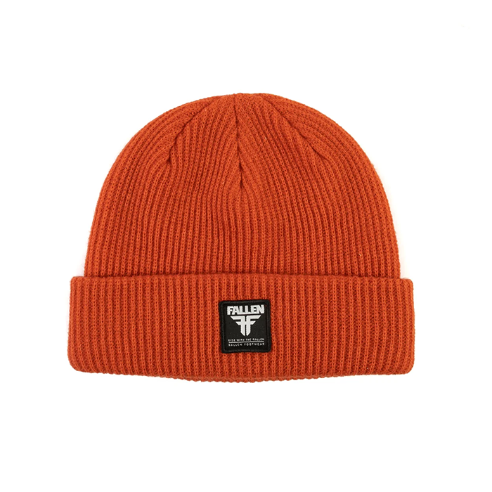 Gorro Fallen Footwear Insignia Beanie Color, Naranja
