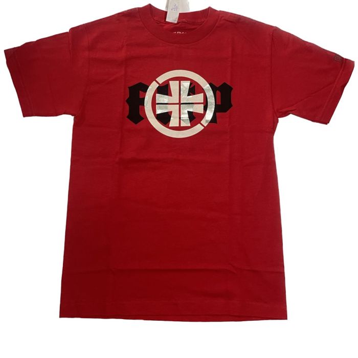 Camiseta de manga corta Flip Combat. Color: Rojo