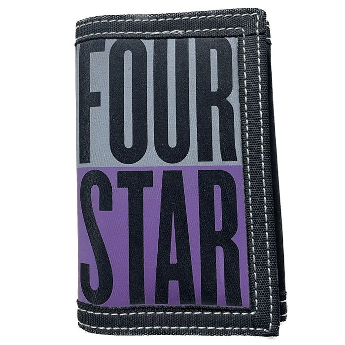 Fourstar Stacked Trifold Wallet. Assorted Colors.(Unidad)