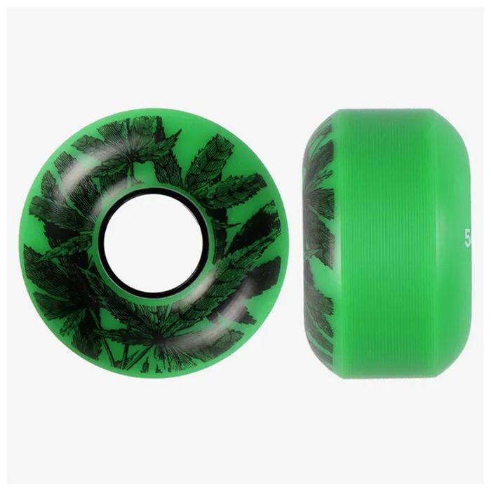 Rueda Girl Skateboards Smoke Session Cruiser. 54mm. 80a. Juego de 4 ruedas.
Color: Verde