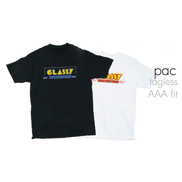 Camiseta de manga corta Glassy Pac. Color: Blanco