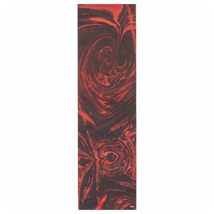 Lija Globe Griptape Sheet Impresa en Marmol Rojo 9" x 33"