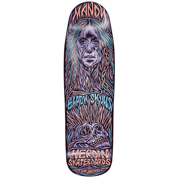 Tabla de Monopatin Heroin Skateboards Curb Killer 9.25" x 31.75" 14.75" WB El color de la madera puede variar. Con cóncavo profundo.
