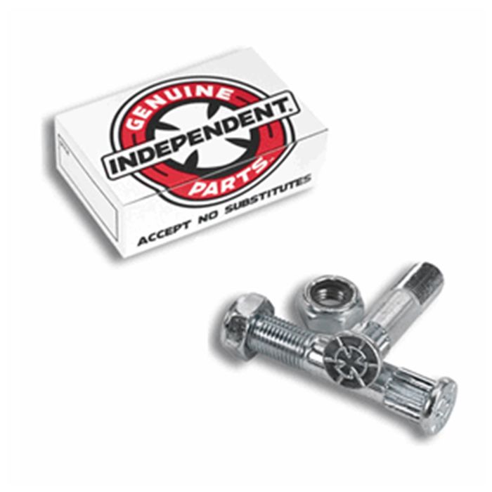 Tornillo Independent Trucks King pin y tuerca de 1/2". Juego de tornillo y tuerca en grado 8. para eje bajo. (Low)