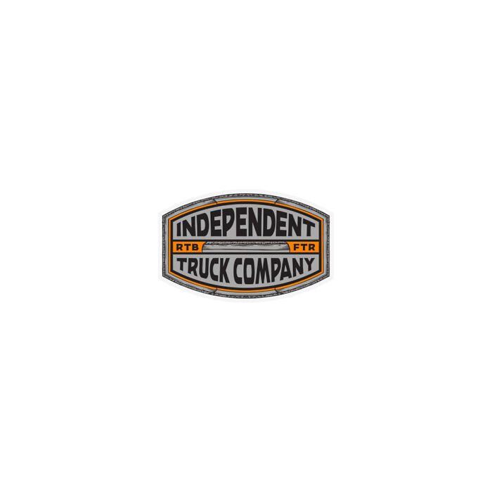 Adhesivo Independent Truck Company ITC Curb Logo Skateboard Decal Sticker 5" x 3.25" 