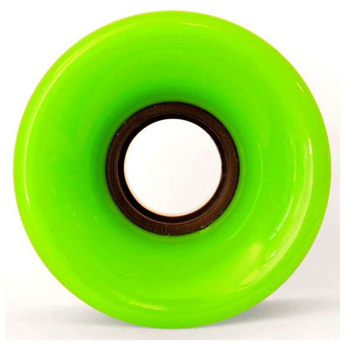 Ruedas de Monopatín Industrial Cruiser 60mm. x 44mm. 83a. Superficie de rodadura 43mm. Color: Verde Solido. (4 Unidades)