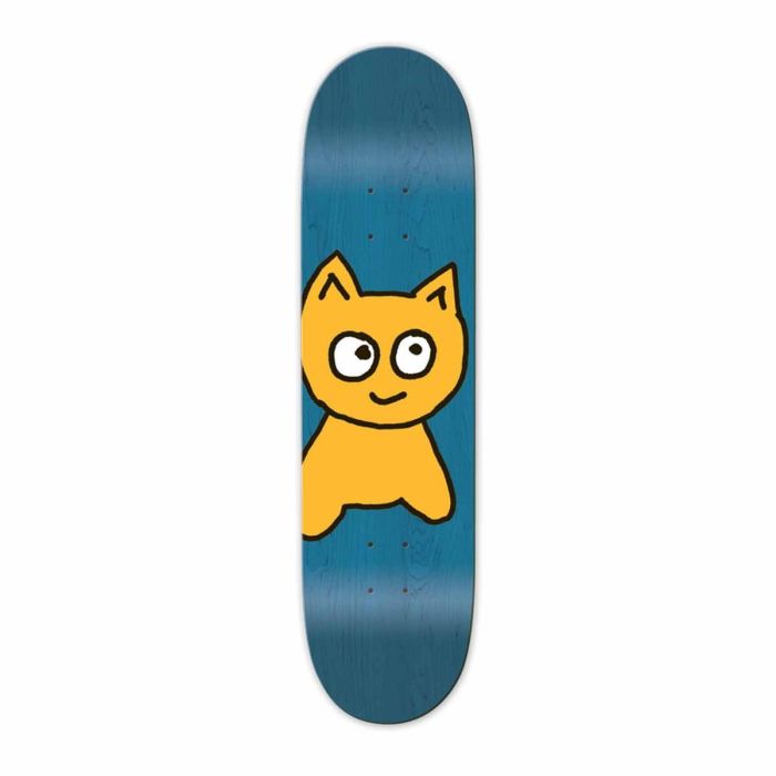 Tabla de monopatín Meow Skateboards Big Cat Teal Dsm 8.25" x 32.13" | 14.50" WB 