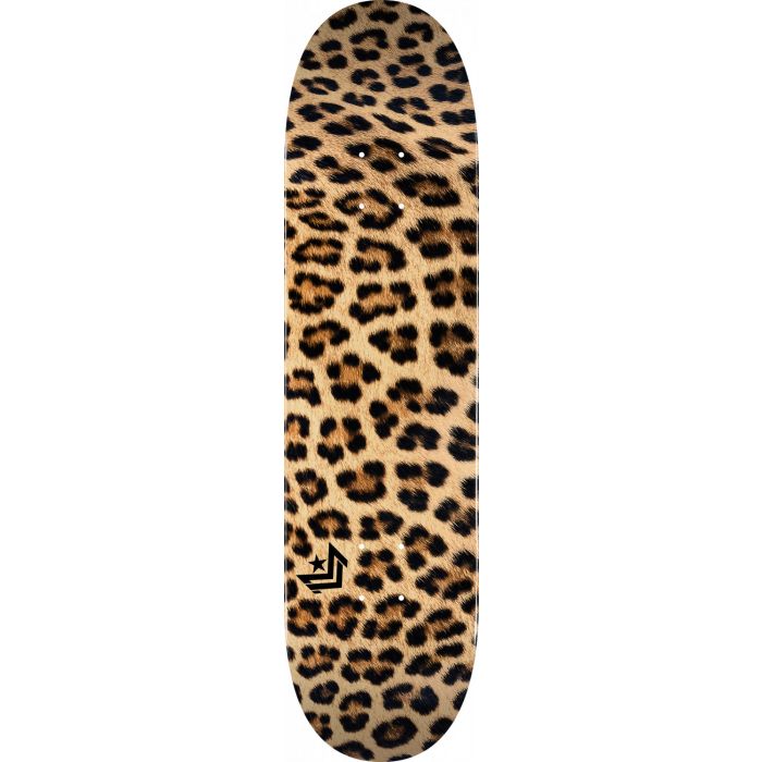 Tabla de monopatín Mini Logo 242 K20 Leopard Fur. 8.0" x 31.45" Shape. 242. WB 14.0"
