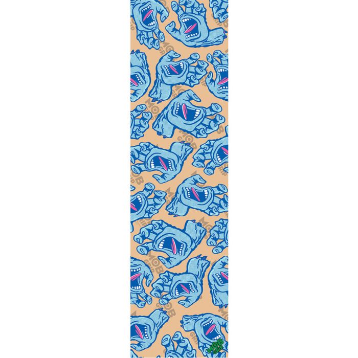 Pliego de lija Mob Griptape Santa Cruz Toned All Over Screaming Hand 9" x 33" (Unidad) 