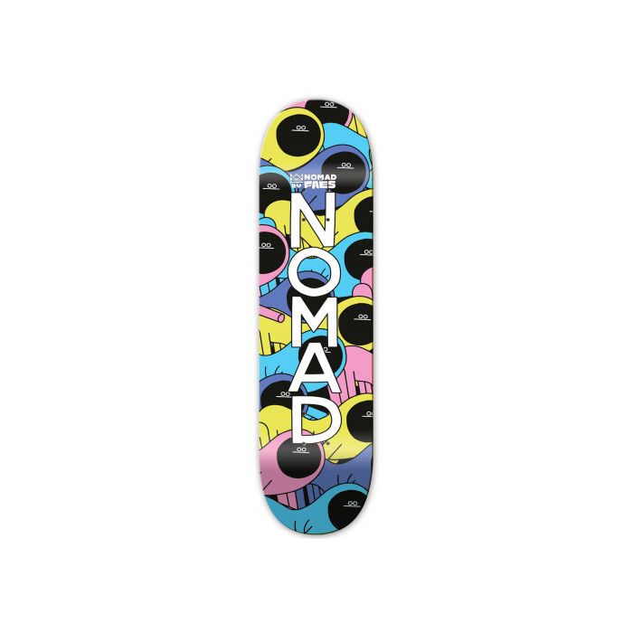 Tabla Nomad Skateboards Ufo Series Meek Meek 8.0" x 31.5 NMD1 Concavo Mediano