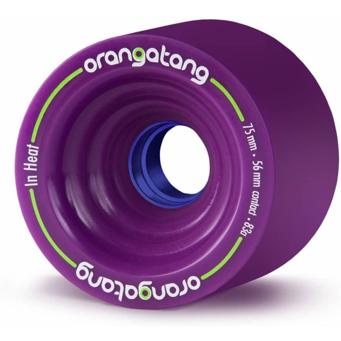 Rueda de Longboard Orangatang In Heat 75mm. 83a. Color: Morado
Grado de dureza;86a Deslizantes Y Bonitas. Diseñada para Freeriding.