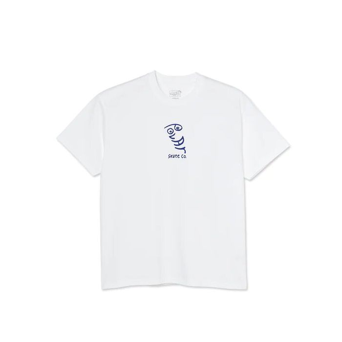 Camiseta manga corta Polar Face Tee White. Color: Blanco