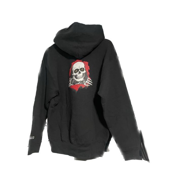 Sudadera con capucha Vintage Ripper. Color: Negro