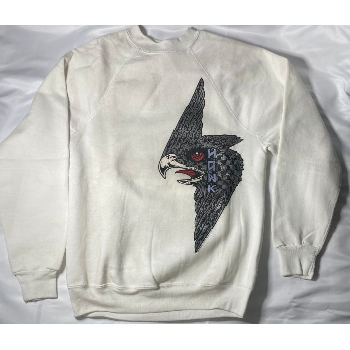 Sudadera Powell Peralta Tony Hawk Street. Color: Blanco