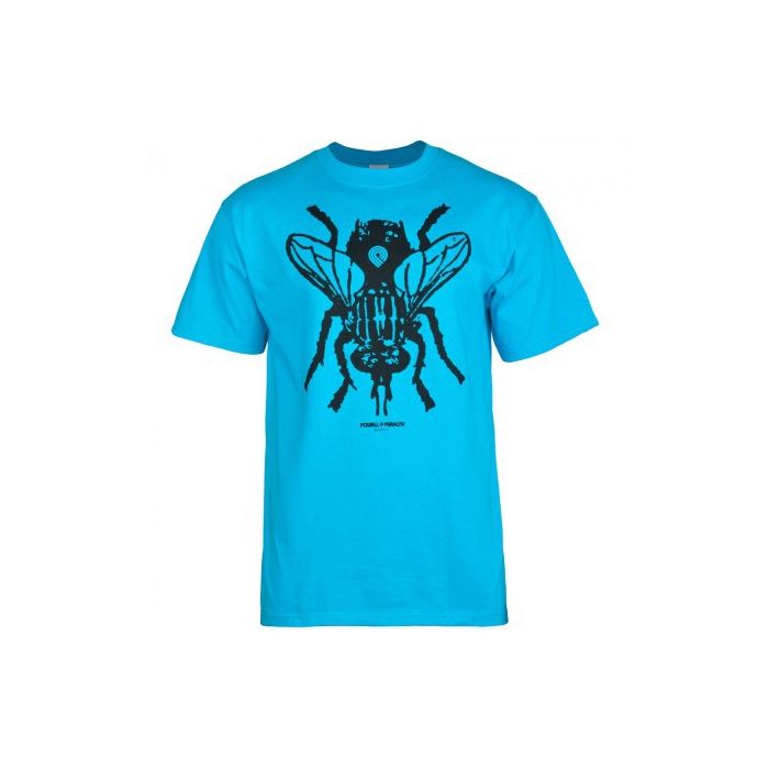 Camiseta de Maga corta Powell Peralta Fly. Color: Turquesa