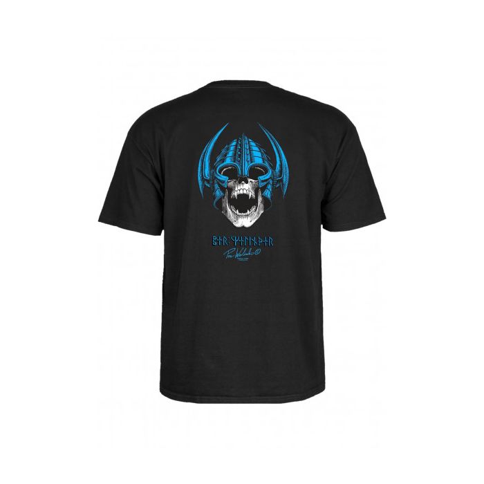 Camiseta de manga corta Powell Peralta Per Welinder Skull. Color: Negro
