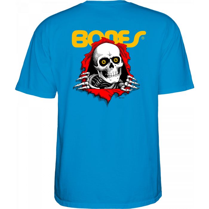 Camiseta de manga corta Powell Peralta Ripper. Color: Turquesa