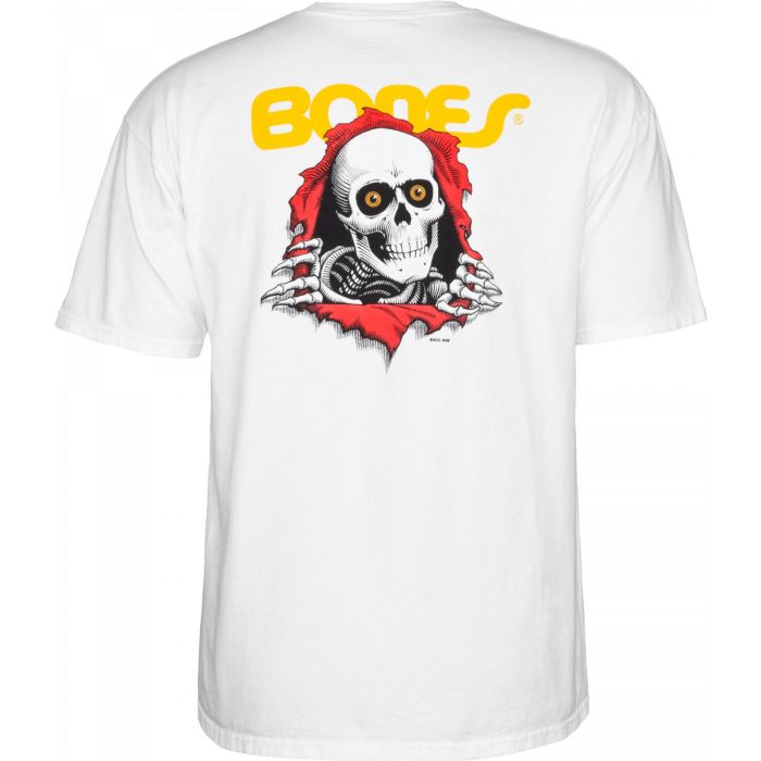 Camiseta de manga corta Powell Peralta Ripper, Color, Blanco