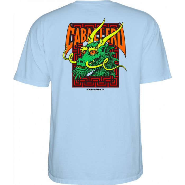 Camiseta Powell Peralta Steve Caballero Street Dragon. Color: Blue