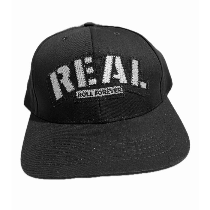 Gorro Real Skateboards Roll Forever Reversible Color, Negro