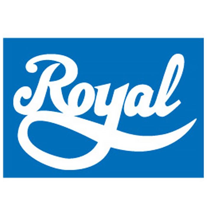 Pancarta ROY Logo. 1189mm x 841mm en tela de vinilo. Color: Azul. (Unidad)