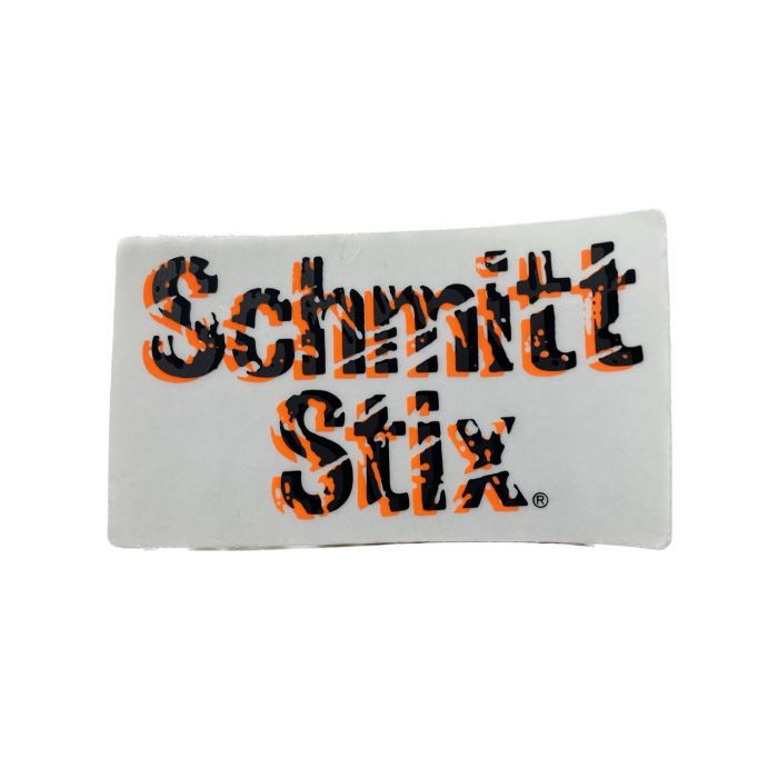 Adhesivo Schmitt Stix NOS Logo 4" x3.5" Color, Blanco, Negro y Rosa