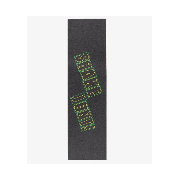 Pliego de lija Shake Junt Griptape Bake Junt. 9.0" x 33.0". Color: Negro. Pliego