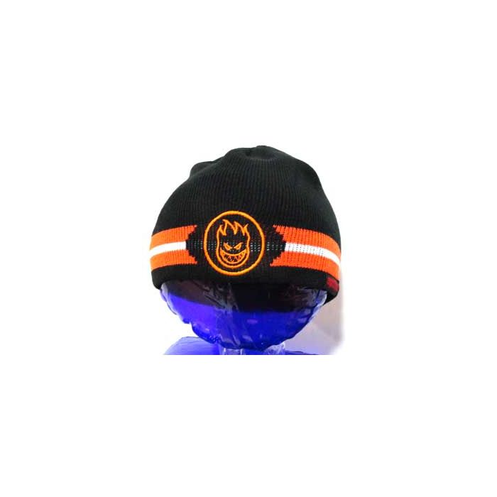Gorro Spitfire Striped, color negro