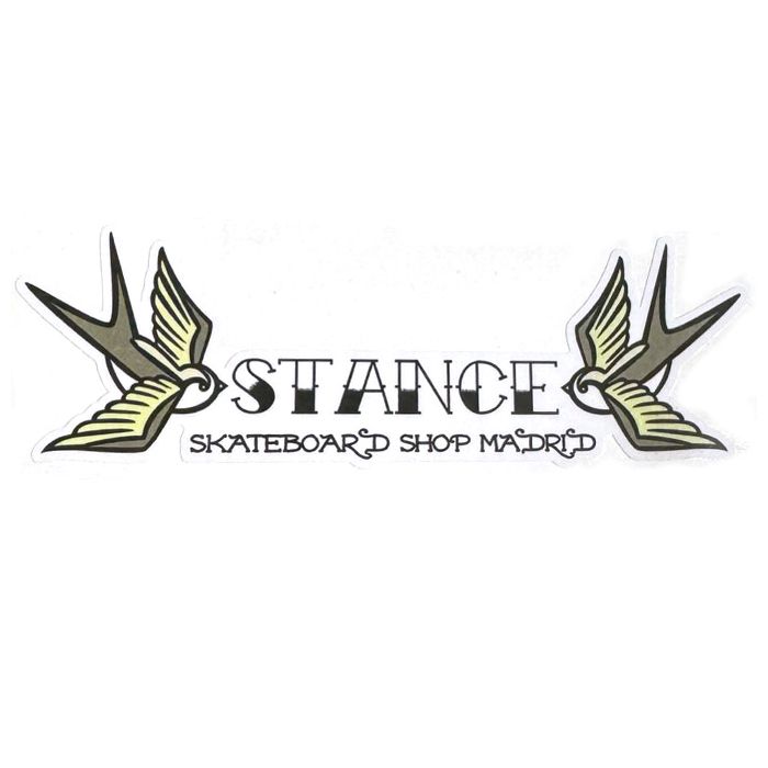 Pegatina de Stance Skateboard Logo 6" x 2.5"