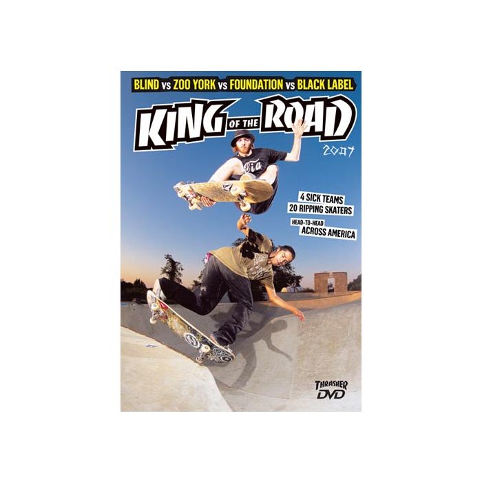 Ride Along As Four Sick Teams Race Their Way Across The Us Skating, Filming, Causing Mayhem, And Earning Points For A Chance To Be Thrasher Magazine__S 2007 King Of The Road!