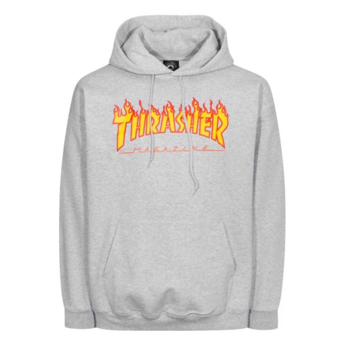 Hoodie thrasher gris hotsell