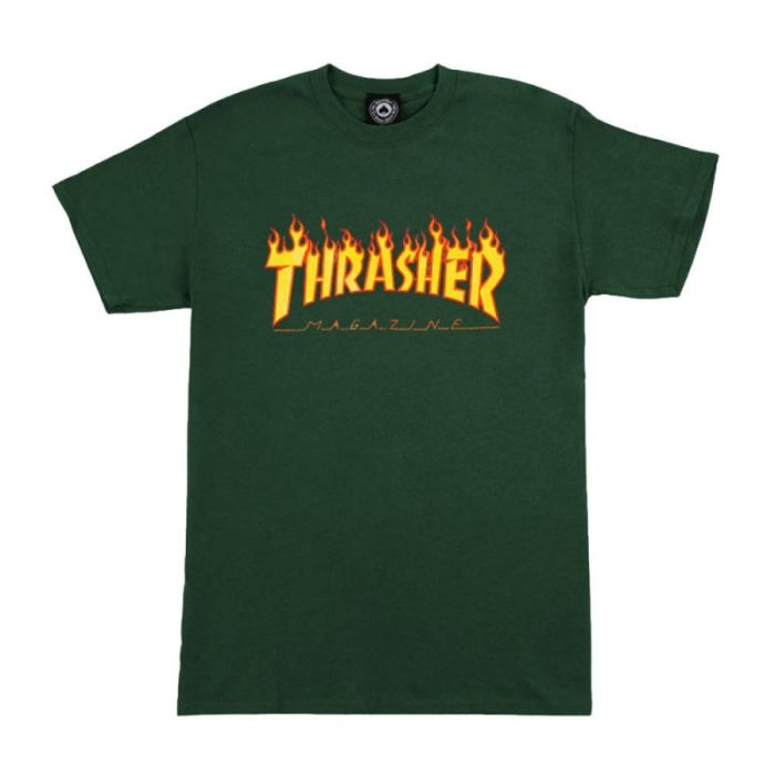 Camiseta Thrasher Godzilla Color, Negro. Talla, XL