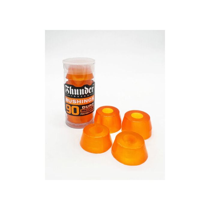 Gomas Thunder Premium Bushings 90A Dureza, Medio Duro 90A Color, Naranja