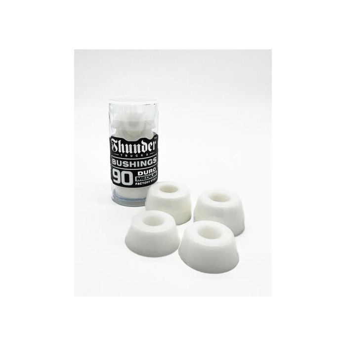 Gomas Thunder Premium Bushings 90A Dureza, Medio Duro 90A Color, Blanco