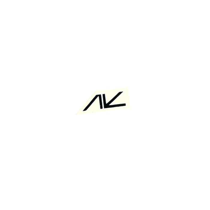 Adhesivos Antiguos NOS Tv Logo 3.25" x 2"