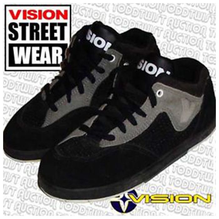 Zapatilla Vision Street Wear NOS 18010 Tremors. Color: Negro